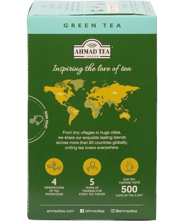 Ahmad Tea Mint Mystique Green Tea - 20 Teabags | 20 Count Pack | Refreshing Mint Flavored Tea - Buy Online on GoSupps.com