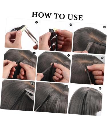 BIUDECO Women Hair Extensions Human Hair Extensions Real Curly Tape in Hair Extensions Human Hair Human Hair Extensions Synthetic Hair Clip Synthetic Hairpieces No Trace Extend Miss - Buy Online on GoSupps.com