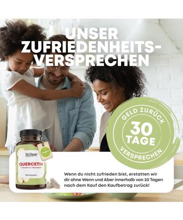 Quercetin High Dose with Vitamin C & Bromelain - Vegan 180 Capsules - Immune Support & Antioxidant - Buy Online on GoSupps.com