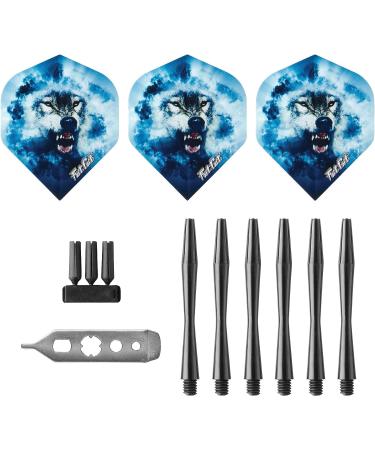 Fat Cat Predator 80% Tungsten Steel Tip Darts 23g with Case - Professional Grade - Buy Online on GoSupps.com