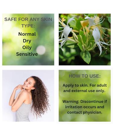 Southern Vine Roll-On Perfume with Honeysuckle Essential Oil Alcohol-Free All-Natural Organic Long-Lasting Fragrance - Travel-Size Perfume for Women - TSA Approved 0.33 oz / 10 ml - Buy Online on GoSupps.com