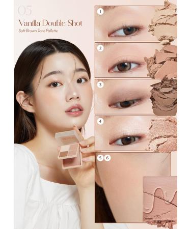 I m Meme Mini 2-in-1 Palette - Multi Cube | Portable 4 Eye-shadows & 2 Blushes - 05 Vanilla Double Shot 0.27 Oz - Shop Internationally - Buy Online on GoSupps.com