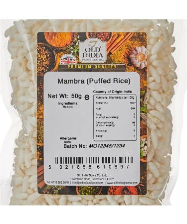 Old India Mambra (Puffed Rice) 50g - Authentic Indian Snack | Buy Online - Buy Online on GoSupps.com