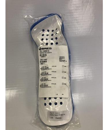 BREG '100514 Colles Splint Vinyl Coated Right M
