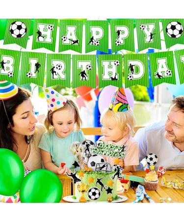 29 Pieces Soccer Cake Topper Soccer Ball Player Cake Decorations Soccer Figurine Soccer Birthday Cake Decoration for Boys Birthday Decorations Sports Themed Party Decorations Supplies - Buy Online on GoSupps.com