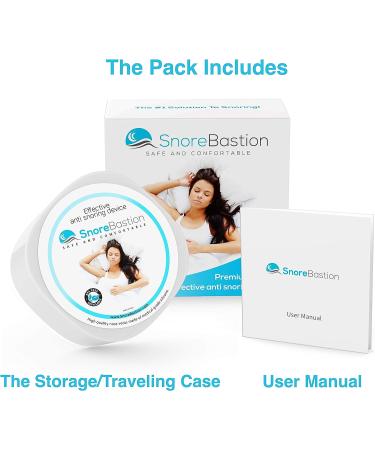 Nose Vents by Snore Bastion - 12 Soft Silicone Nasal Cones for Snoring Relief and Improved Breathing - Buy Online on GoSupps.com