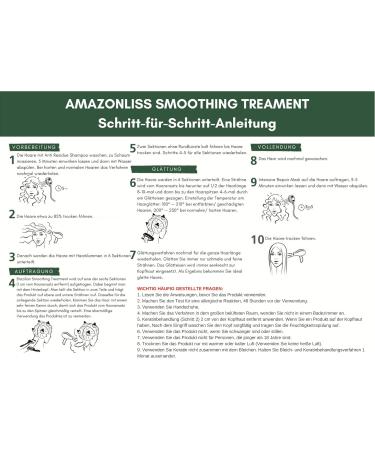 Amazonliss Keratin Hair Treatment - Anti-Frizz & Hydration Mask - Hair Straightener with Keratin - 2.03 oz & 8.8 oz Options - Buy Online on GoSupps.com