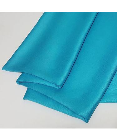 GFM Smooth Shiny Surface Pashmina Style Scarf - L9 in Turquoise - Buy Online on GoSupps.com