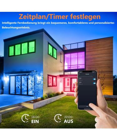Blnan Smart RGB LED Ceiling Lamp 24W - Dimmable WiFi Control Alexa & Google Home Compatible | Perfect for Living Room Bedroom & Dining Room (32cm) - Buy Online on GoSupps.com