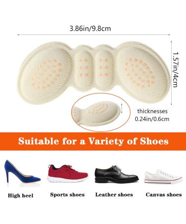 Anti-Slip Heel Pads for Shoes - 2 Pairs Cushion Inserts for Men & Women | Blister Protection & Improved Fit - Buy Online on GoSupps.com
