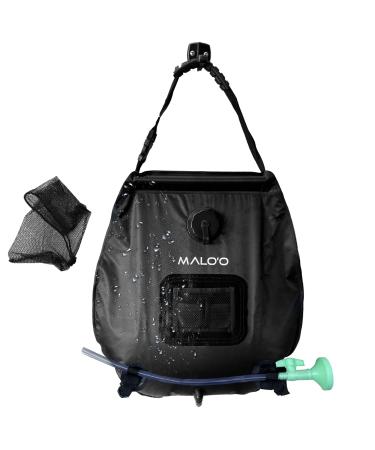 Malo'o 5 gallon/20L Portable Solar Shower Bag, Solar Heating Camping Shower Bag with Removable Hose and On-Off Switchable Shower Head for Camping Gear, Surfing, Beach, Swimming, Outdoor Travel, hiking - Buy Online on GoSupps.com
