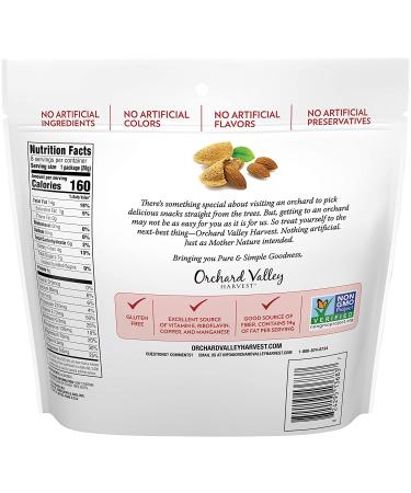Orchard Valley Harvest Whole Natural Almonds 8-Pack | Unsalted, Gluten-Free, Non-GMO - Buy Online on GoSupps.com
