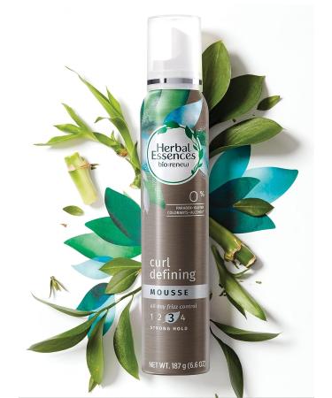 Herbal Essences Biorenew Curl Define Mousse 6.6 FL OZ - Long-Lasting Definition for Curly Hair - Buy Online on GoSupps.com