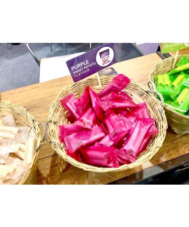 Aroi Coconut Crispy Rolls Purple Sweet Potato Flavor 80g - Buy Online on GoSupps.com