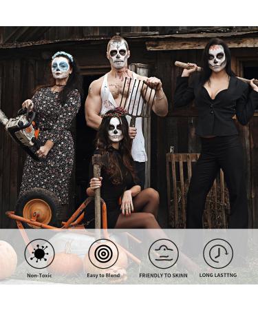 Buy Makeup Clown White Professional Face Paint Stick Ideal for Stage Cosplay Halloween 1.06 oz (30g) Fast International Shipping - Buy Online on GoSupps.com