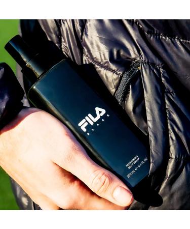 FILA BLACK for Men - Invigorating Spicy and Floral Fragrance - Long Lasting Scent - Trendy Portable Bottle Design - 8.4 Oz - Buy Online on GoSupps.com