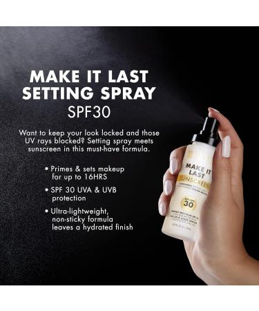 Milani Make It Last Sunscreen Setting Spray SPF 30 - 2 Pack Long Lasting Makeup Primer & Setting Spray with Sunscreen - Buy Online on GoSupps.com