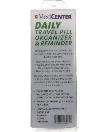 46441 Daily Travel Watch Pill Organizer & Reminder | International Shipping Available - Buy Online on GoSupps.com