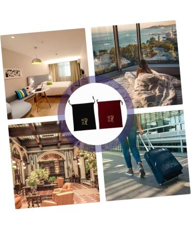 Housoutil 2 Pcs Storage Bag Duffel Bags for Traveling Cotton Drawstring Bag Hair Dryer Organizer Dedicated - Buy Online on GoSupps.com