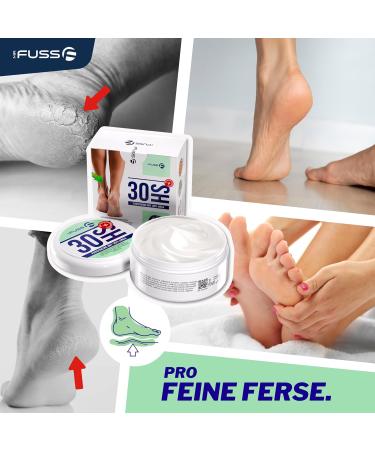 Mr. Fuss Cr me anti-callosit s l'ur e 30 % | Cr me pour les pieds pour liminer les callosit s | Soin de la peau | Pommade craquel e | Avec huile d'onagre glyc rine et propolis 200 ml 200 ml (Lot de 1) - Buy Online on GoSupps.com