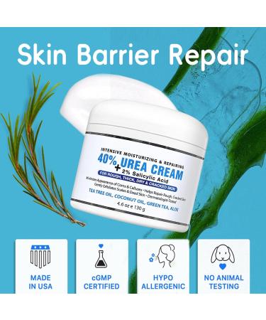  MrCuvaryas Urea foot cream healing foot lotion for dry chapped skin and rough calluses with maximum strength - Buy Online on GoSupps.com