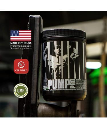 Universal Nutrition Animal Pump Pro Non-Stim Pre-Workout - Green Apple 14.8 oz (420g) - Buy Online on GoSupps.com