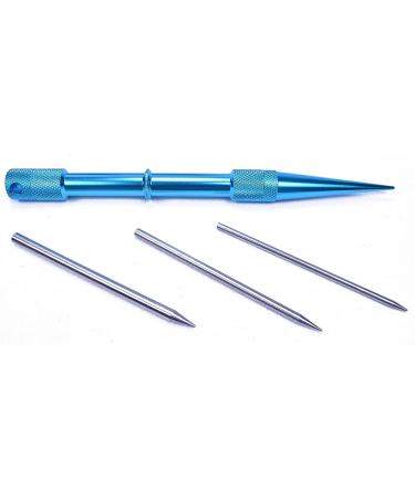 Marlin Spike Set with 3 Lacing Needles - Ideal for Paracord and Leather Work - Buy Online on GoSupps.com