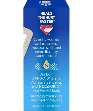 BAND-AID Sheer Strips Assorted 80 Count | Buy Internationally for Fast Shipping - Buy Online on GoSupps.com