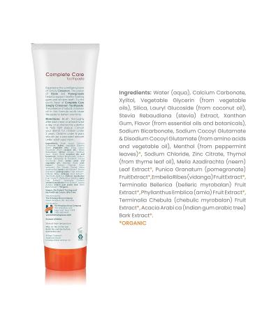 Himalaya Botanique Complete Care Toothpaste - Fluoride & SLS Free Natural Cinnamon & Mint for Bacteria & Tooth Decay 150g (Pack of 2) - International Shipping Available - Buy Online on GoSupps.com