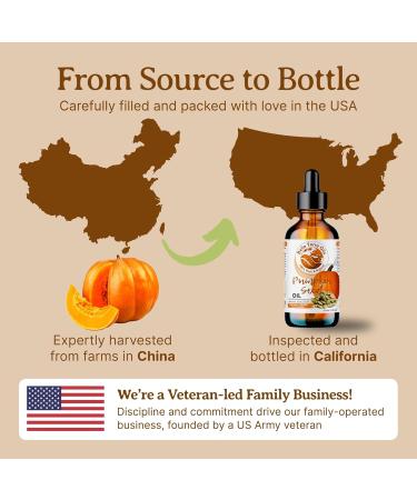 Buy Bella Terra Organic Pumpkin Seed Oil 4oz - Nutrient-Rich Oil Abundant in Vitamin C & E for Skin Purity - International Shipping Available - Buy Online on GoSupps.com