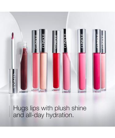 Clinique Pop Plush Creamy Lip Gloss With Hyaluronic Acid + Blend of Avocado Aloe + Shea Butter | Hydrating + High Shine Airkiss Pop 0.11 Fl Oz - Buy Online on GoSupps.com
