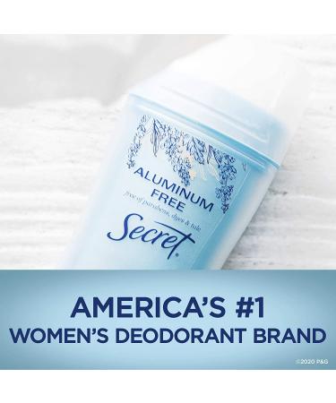 Vanilla Aluminum-Free Deodorant for Women 2.4 oz - Pack of 3 | Secret - Buy Online on GoSupps.com