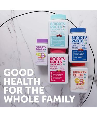 SmartyPants Daily Organic Kids Multivitamins - 120 Gummies for Optimal Growth - Buy Online on GoSupps.com