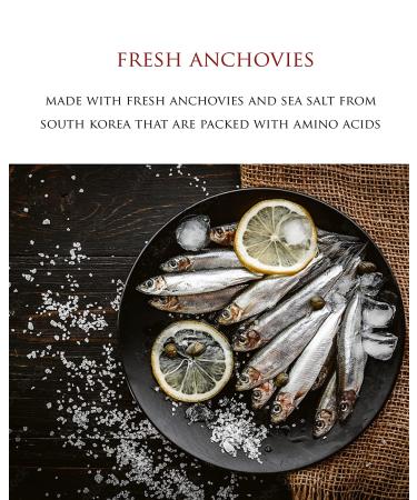 Wangshin Fish Sauce 10 fl oz - Aged 2 Years | Korean Traditional Clay Pot Fermented Anchovy and Salt | Pack of 1 - Buy Online on GoSupps.com