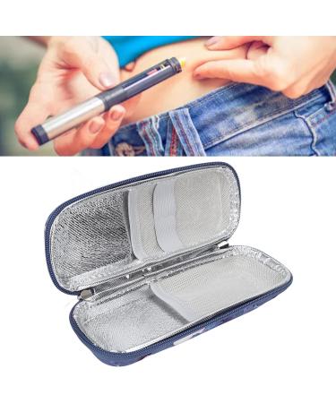 Kadimendium Insulin Pen Carrying Case - Easy Open, Good Capacity Insulin Cooler Travel Case with EVA Protection for Diabetes Products (Flower) - Buy Online on GoSupps.com