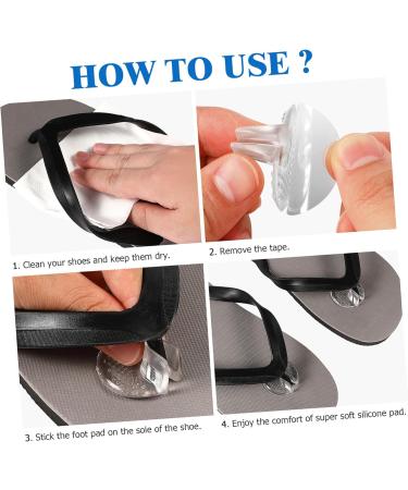 NOLITOY 7 Pairs Toe Protectors for Sandals - Non-Slip Gel Cushions & Guards for Thong Shoes - Comfortable Foot Safety Inserts - Buy Online on GoSupps.com