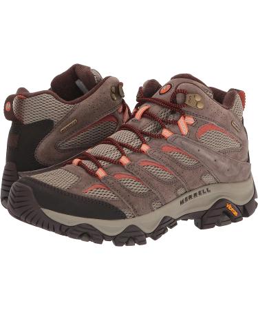 Merrell Women's Moab 3 Mid Waterproof Hiking Boot 9 - Bungee Cord - Buy Online on GoSupps.com