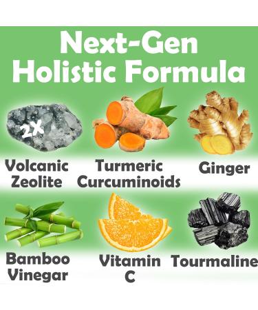 Advanced Zeolite Foot Pads: Plus Curcumin & Ginger Effective Power Blend Premium 20 Pack of Foot Patches - Buy Online on GoSupps.com