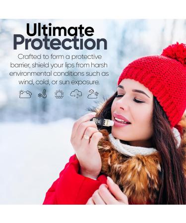 Beef Tallow Lip Balm All Natural Tallow & Beeswax Chapstick Hydrating Moisturizing Grass Fed Tallow Lip Care Soothes Chapped Dry Sensitive Lips Long Lasting & Vitamin Rich Made in USA - Buy Online on GoSupps.com