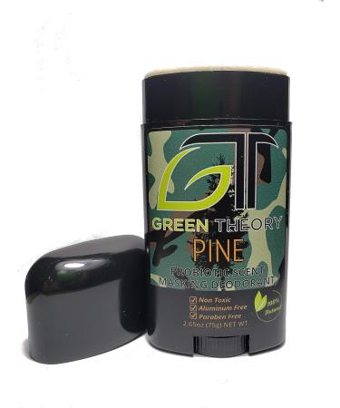 Green Theory Pine Probiotic Natural Deodorant - Aluminum-Free - 2.65 oz Stick - Buy Online on GoSupps.com