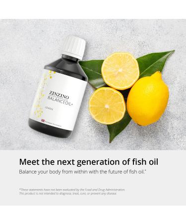 Zinzino BalanceOil+ - Omega Balance Supplement with Wild-Caught Fish Oil Olive Oil Omega-3 & Vitamin D3 - Supports Heart Health & Well-Being - 300ml - Buy Online on GoSupps.com