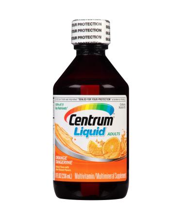 Centrum Adults Multivitamin and Multimineral Supplement (Citrus Flavor Liquid 8 fl. oz. Bottle)