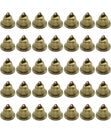 Favordrory 70PCS 38mm/1.5inch Vintage Bronze Jingle Bells - Perfect for Dog Training, Wind Chimes, and Christmas Decor - Buy Online on GoSupps.com