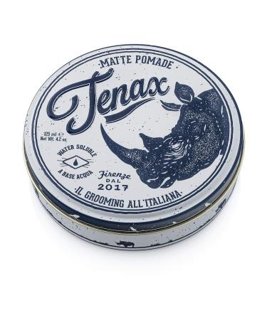 Tenax Total Hold Hair Pomade 125ml Water-Based Pomade for Men Super Firm Hold and Extra Shine Men's Hair Wax Ideal for Dry or Damp Hair Unscented 125 g (Pack of 1)