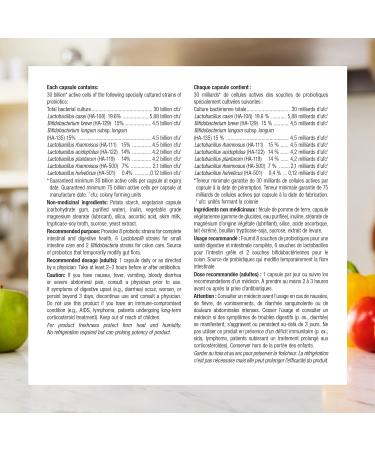Webber Naturals Omega 3-6-9 1 200 mg Fish Oil 150 Softgels & Probiotic 30 Billion Active Cells 8 Probiotic Strains 30 Capsules For Digestive Health Vegetarian - Buy Online on GoSupps.com