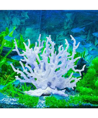 Inheming 2-Piece Artificial Coral Decoration for Aquariums - Realistic Fish Tank Accessories & Underwater Landscape Decor - Buy Online on GoSupps.com