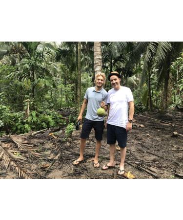 FOODIN Organic Coconut Water 6-Pack (6x1000ml) | Refreshing & Pure Hydration | Buy Internationally - Buy Online on GoSupps.com