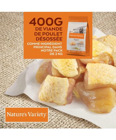 Nature's Variety Original - Dry Dog Food for Medium and Large Breed Adult Dogs with Deboned Chicken - 2kg - Buy Online on GoSupps.com