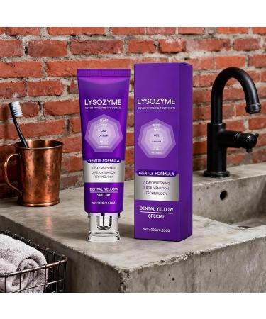 Whitening Toothpaste 100g Stain Removal - Deep Cleaning Toothpaste - for Home Travel Morning Night Dates Weddings Business Meetings Social Events Holidays Daytime - Buy Online on GoSupps.com