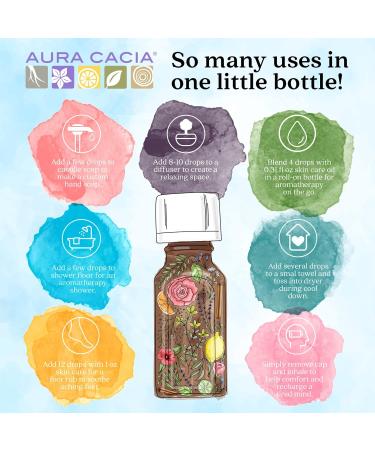 Aura Cacia Balsam Fir Needle Essential Oil 15ml | GC/MS Tested for Purity | Buy Internationally - Buy Online on GoSupps.com